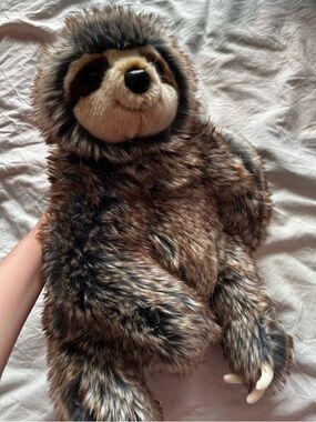 Douglas Plush Sloth Stuffed Animal Realistic Faux Fur Sloth Toy Woodland